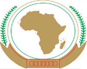 African Union logo.