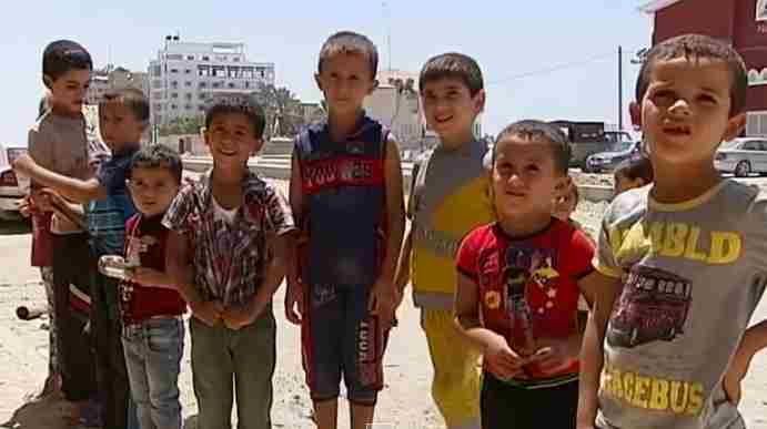 war on children gaza