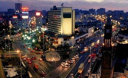 Morocco's industrial hub, Casablanca. Image from archive.