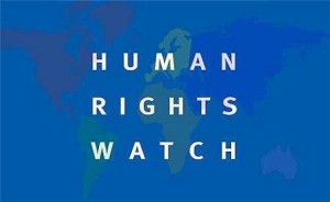 Human Rights Watch's logo.