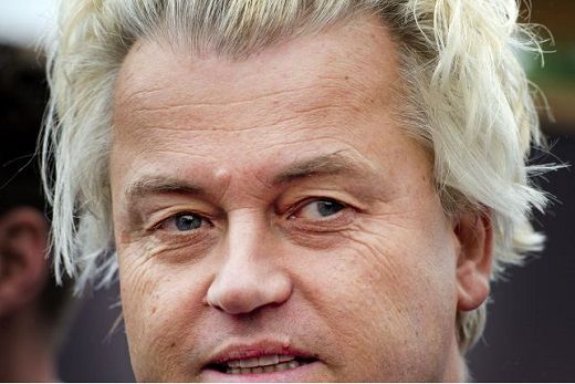 Dutch Islamophobe and Moroccan Hater – Geert Wilders.