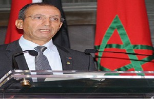 The Moroccan Interior Minister, Mr. Mohamed Hassad.