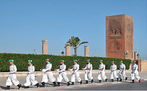 Moroccan Royal Guards. Image from archive. 