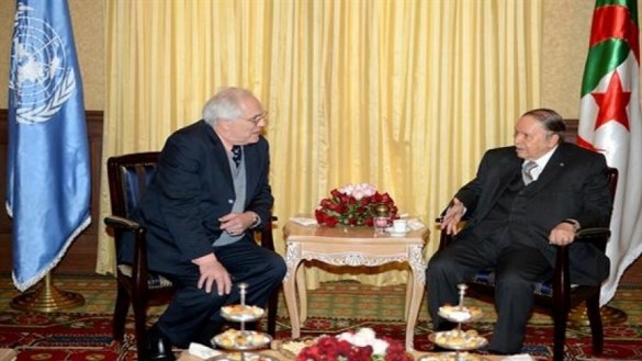 Algerian President Bouteflika received yesterday the Personal envoy of UN Secretary General Christopher Ross. 