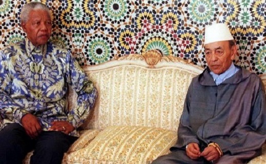 The late King Hassan II invited Mandela to Morocco in 1993.
