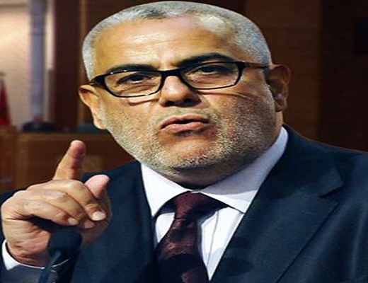 Morocco's head of the government, Abdellilah Benkirane.