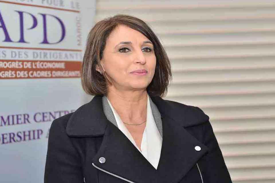 Nabila Mounib, secretary general of the PSU.