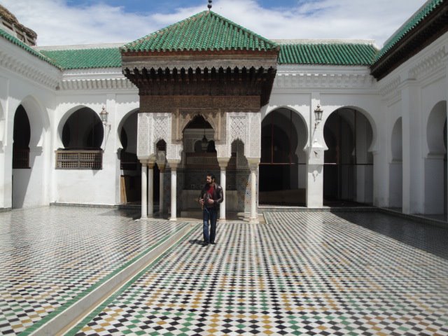 Al Qarawiyyin university in Fes, Morocco. (Idriss Benarafa)